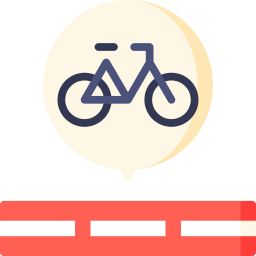 droga rowerowa ikona