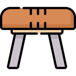 potro de madera icono