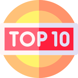top 10 Icône