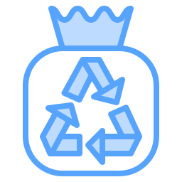 Garbage bag icon