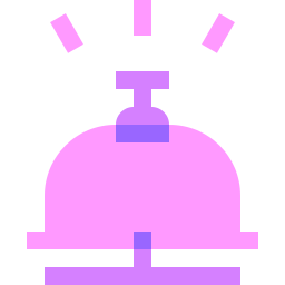 Desk bell icon