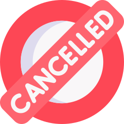 Cancelled icon