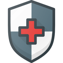 protezione medica icona