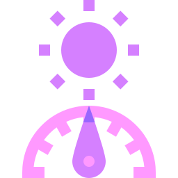 자외선 지수 icon