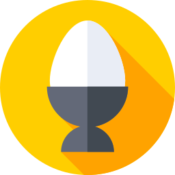 Boiled egg icon