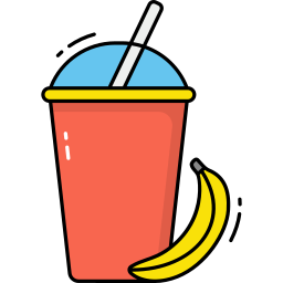 smoothie à la banane Icône