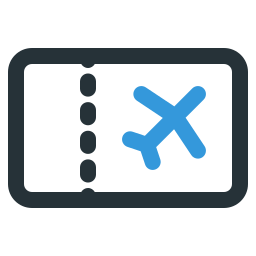 flugzeugticket icon