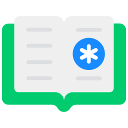 Medical book icon