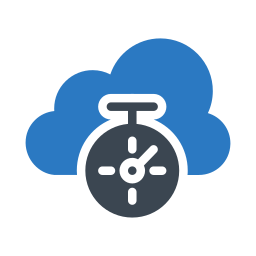 Cloud computing icon