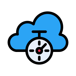 Cloud computing icon