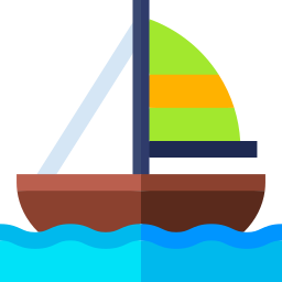 barca a vela icona