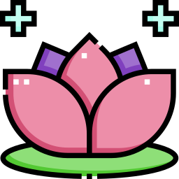 flor de lotus Ícone