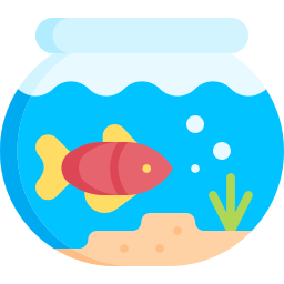 Fish bowl icon