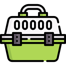 Pet carrier icon
