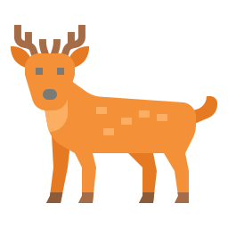 cerf Icône