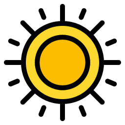 Sun icon