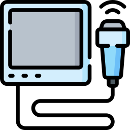 Ultrasound machine icon