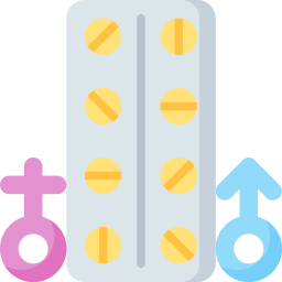 terapia hormonal icono