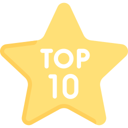 top 10 icoon