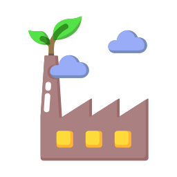 groene fabriek icoon