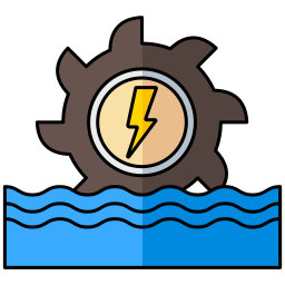 Tidal power icon