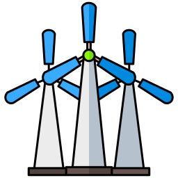 molinos de viento icono