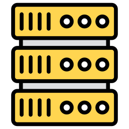 stockage serveur Icône