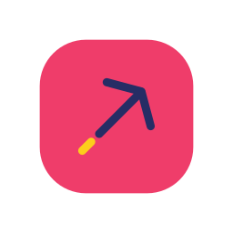 Diagonal arrow icon