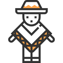 hombre mexicano icono