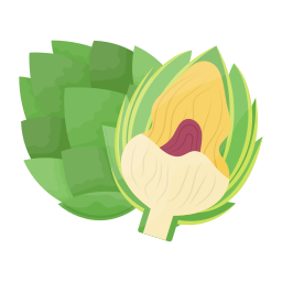 alcachofa icono