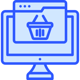 Online shop icon