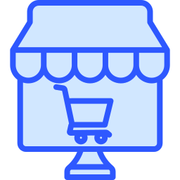 Online shop icon