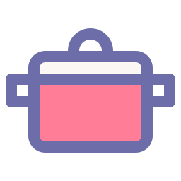 Cooking pot icon