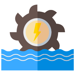 Tidal power icon