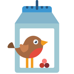 comedero para pájaros icono