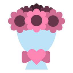 buquê de flores Ícone