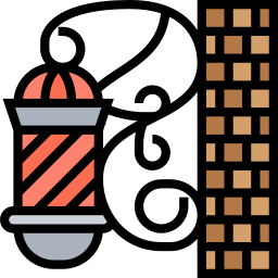 Barber shop icon