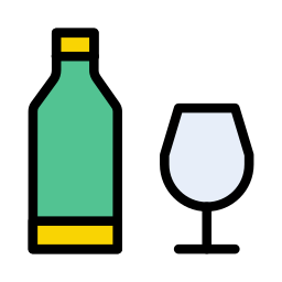 Wine bottle icon