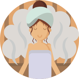 Spa and relaxation icon