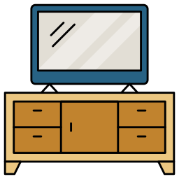 Tv table icon