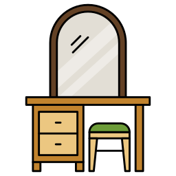 Dressing table icon