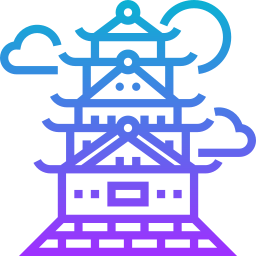 Osaka castle icon