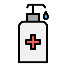 Hand sanitizer icon