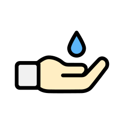 lavando as mãos Ícone