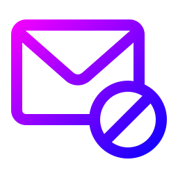 bloker poczty e-mail ikona