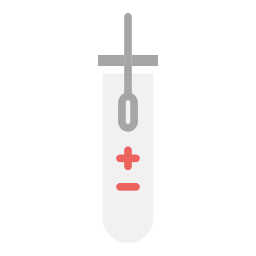 test pcr Icône