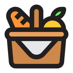 Picnic basket icon