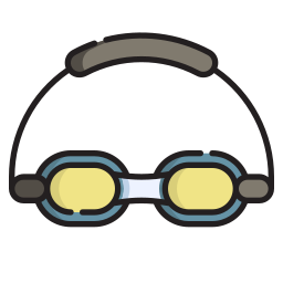 lunettes de piscine Icône