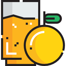Orange juice icon
