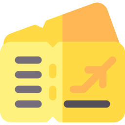 Boarding pass icon